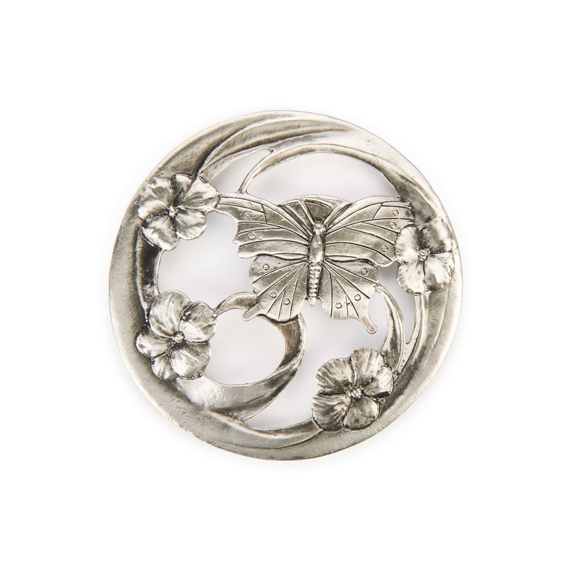 Filigree Bowl Lid - Style:Filigree Butterfly